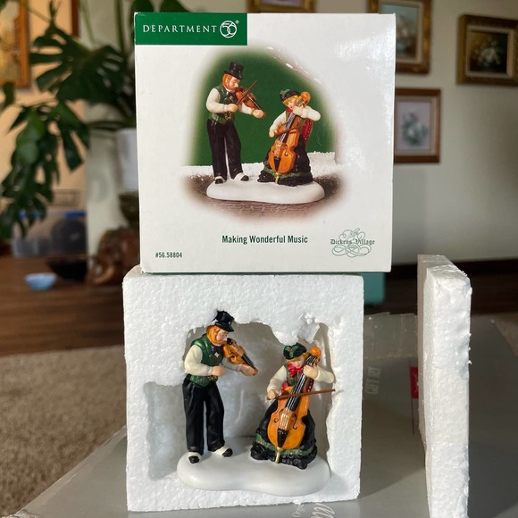 Department 56 Making Wonderful Music Statues - Picture 4 of 15